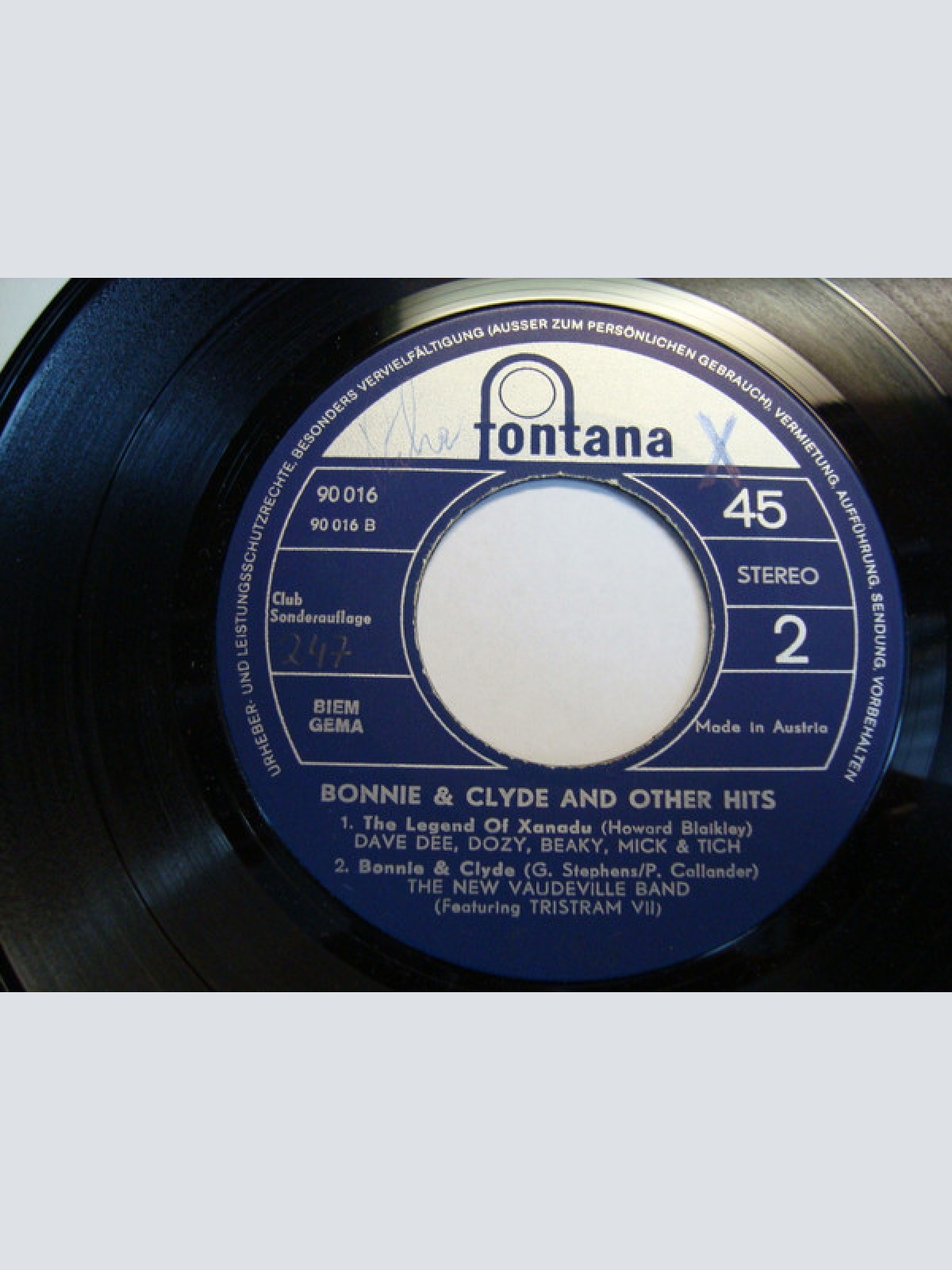 Vinyl / Various - Bonnie & Clyde & Other Hits