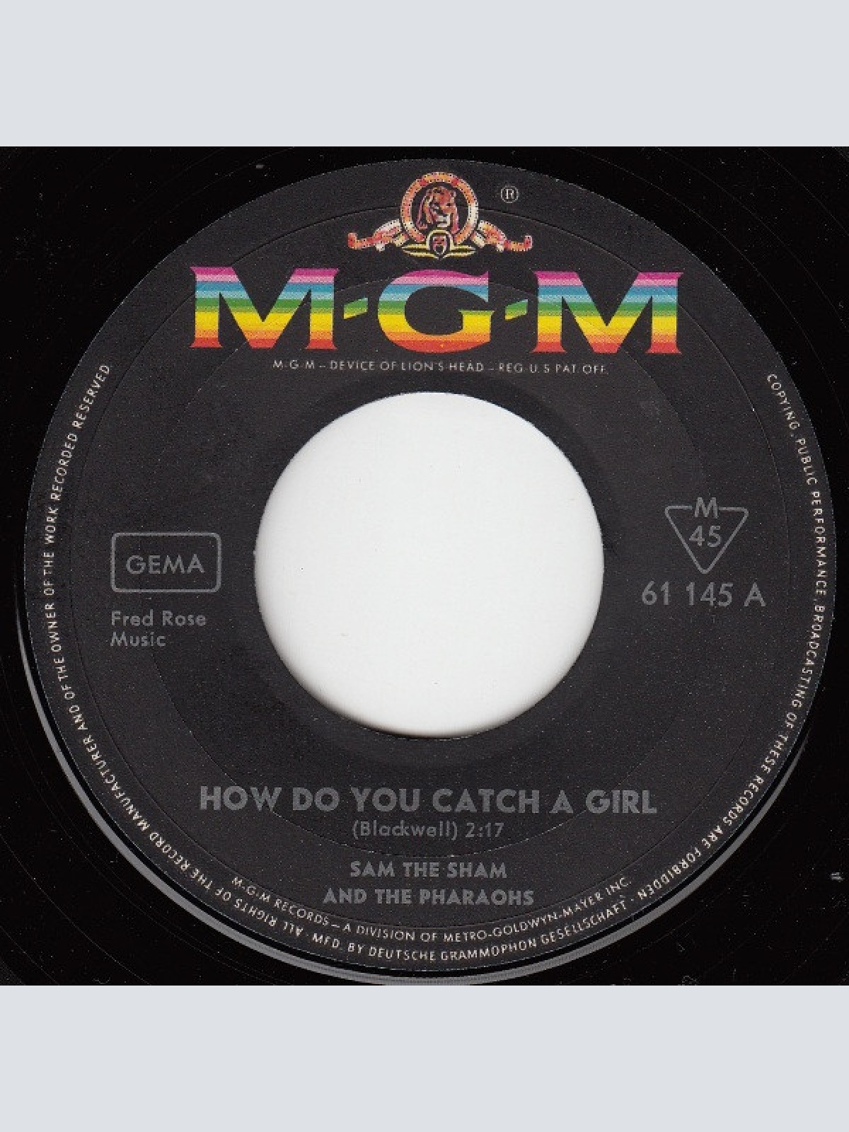 Vinyl / Sam The Sham And The Pharaohs* - How Do You Catch A Girl