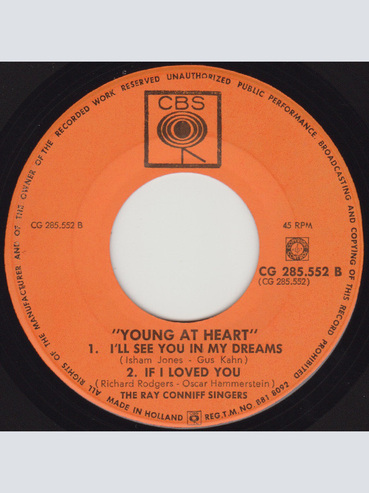 Vinyl / The Ray Conniff Singers* - Young At Heart