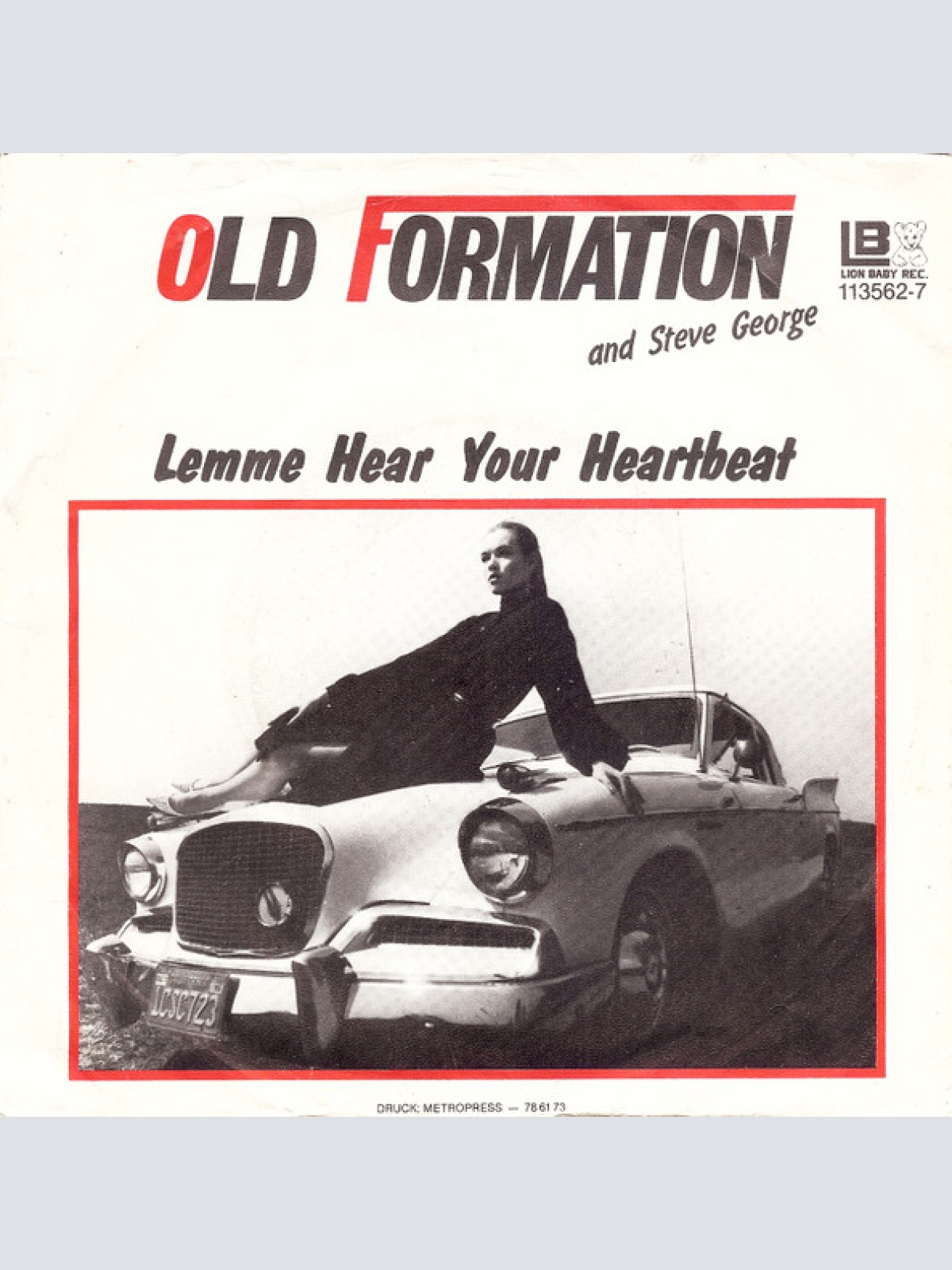 Vinyl / Old Formation And Steve George (7) - Lemme Hear Your Heartbeat