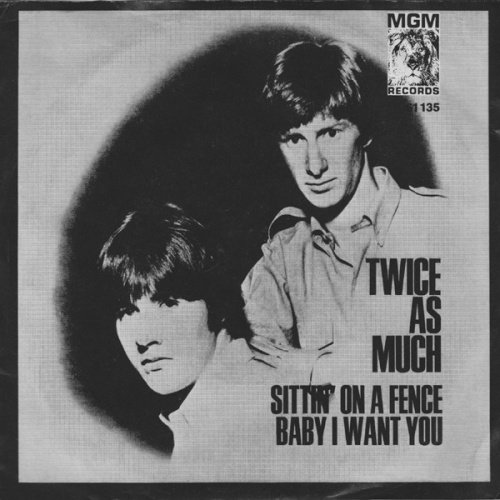 Vinyl / Twice As Much - Sittin' On A Fence / Baby I Want You