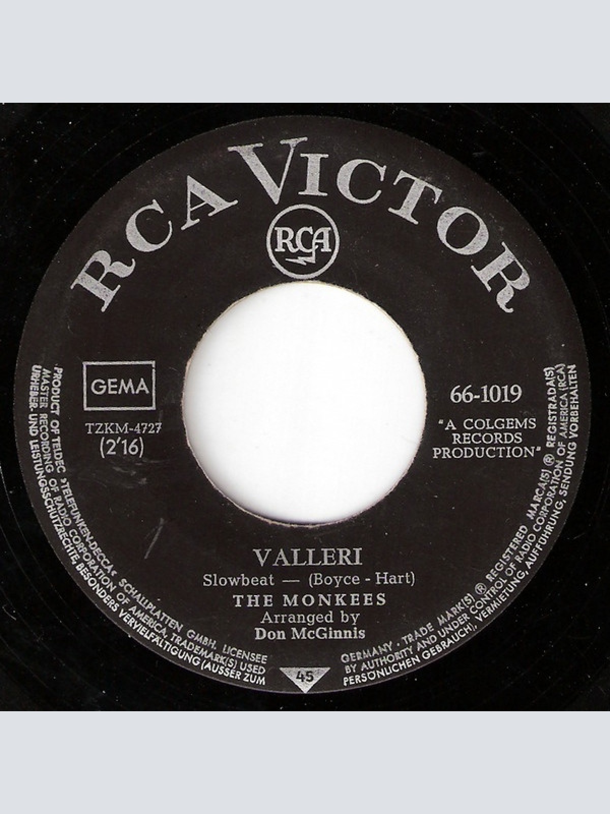 Vinyl / The Monkees - Valleri