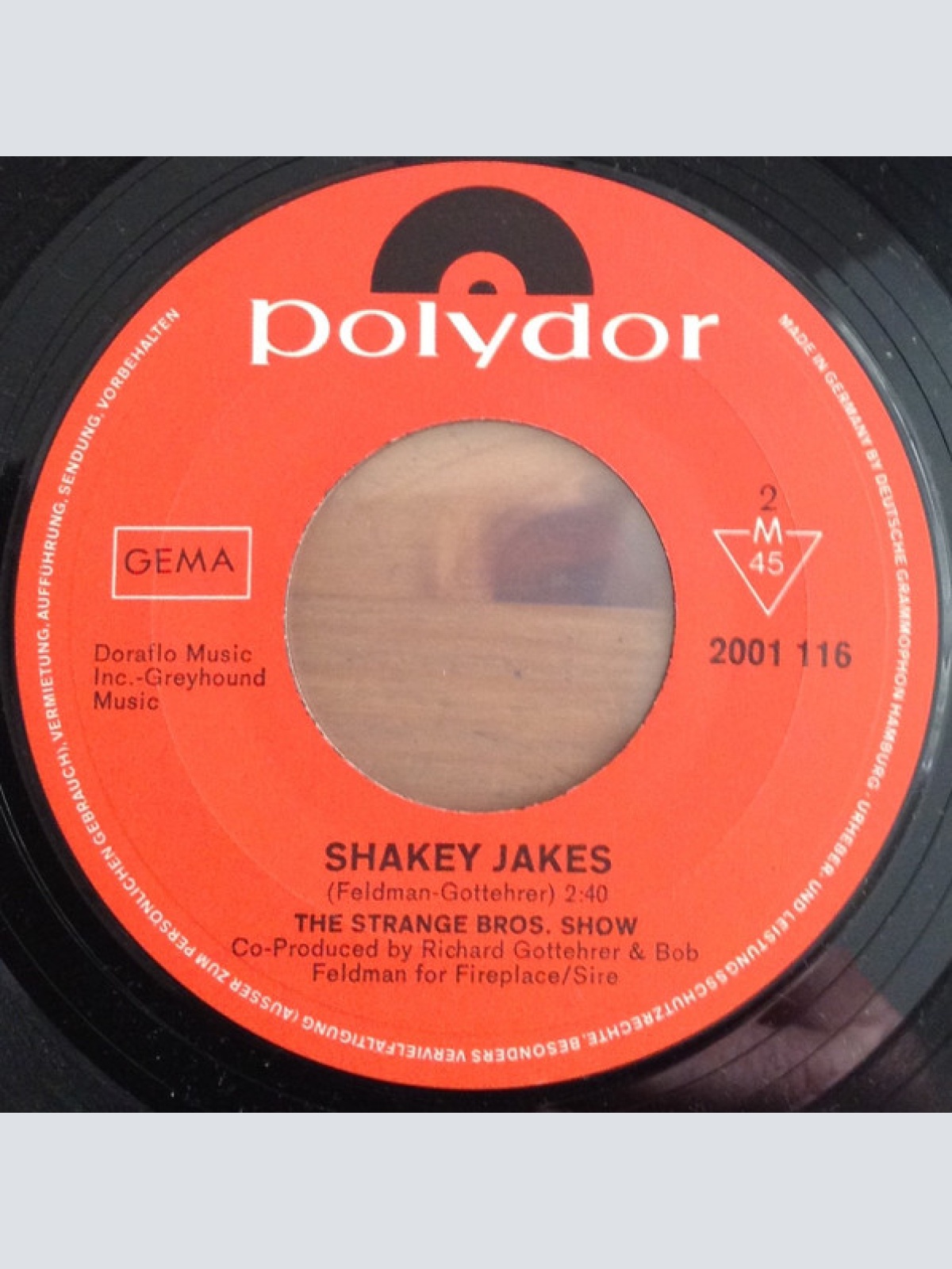 Vinyl / The Strange Bros. Show - Right On