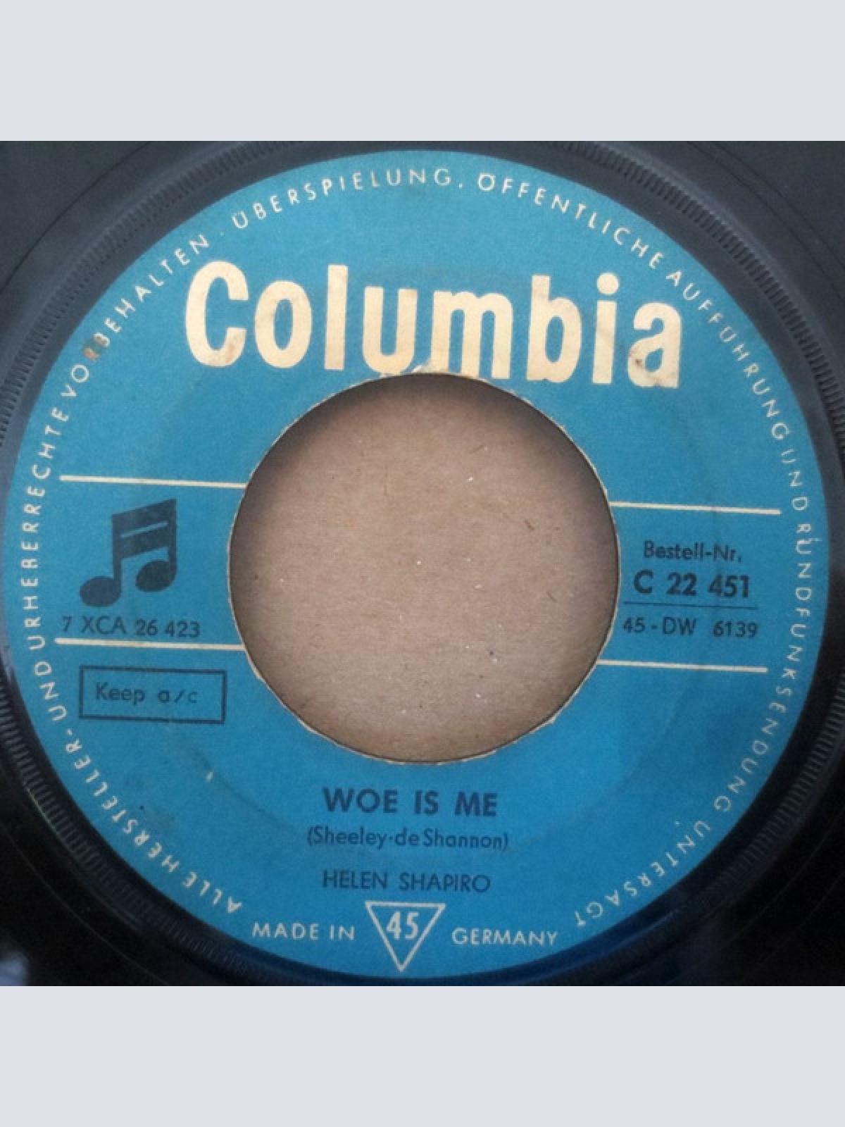 Vinyl / Helen Shapiro - I Walked Right In