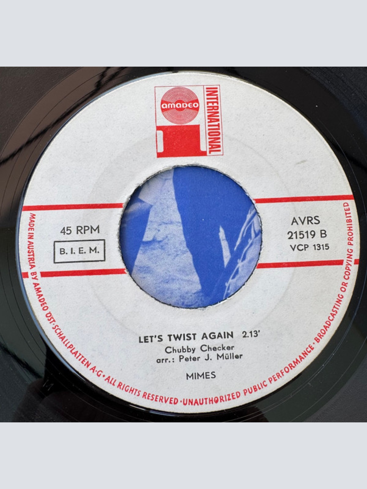 Vinyl / Mimes - Oh Carol / Let's Twist Again