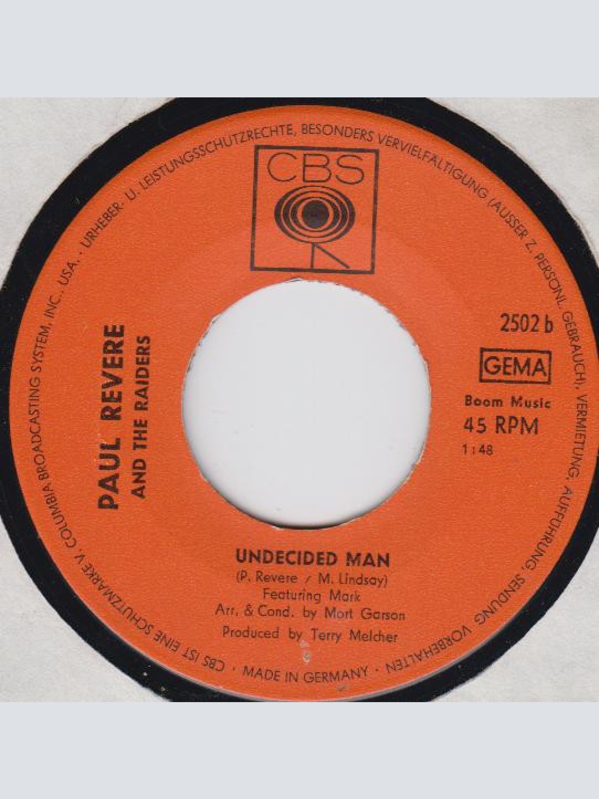 Vinyl / Paul Revere & The Raiders Featuring Mark* - Good Thing