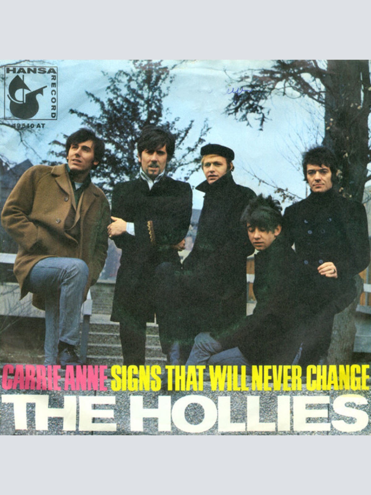 Vinyl / The Hollies - Carrie Anne / Signs That Will Never Change