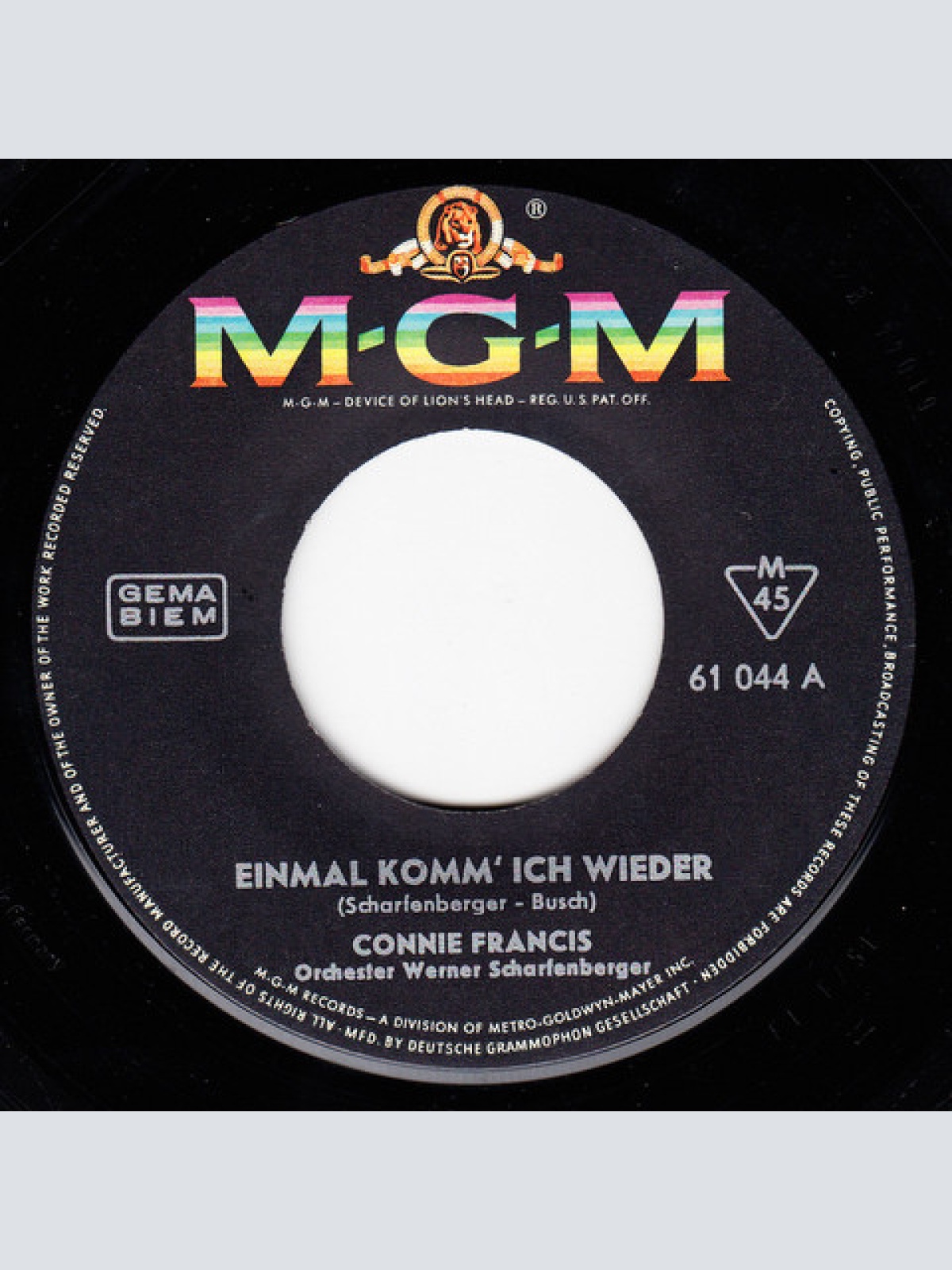 Vinyl / Connie Francis - Einmal Komm' Ich Wieder