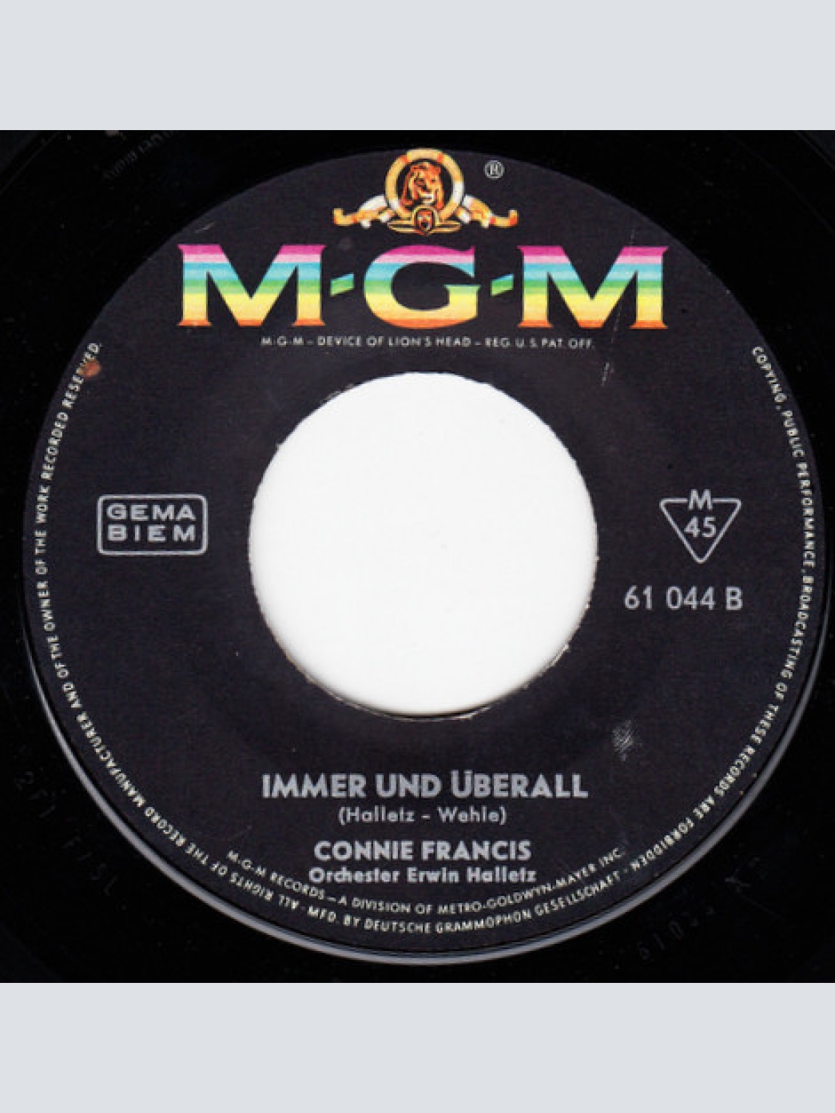 Vinyl / Connie Francis - Einmal Komm' Ich Wieder