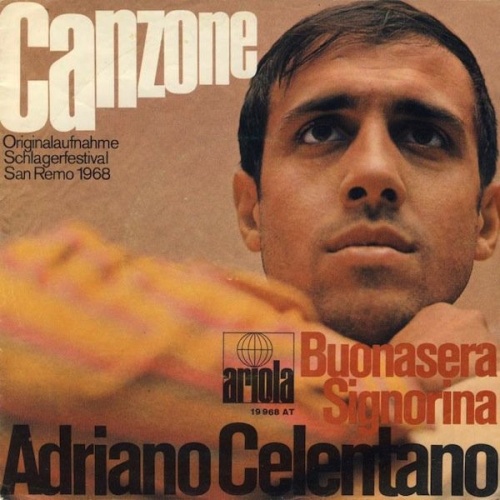 Vinyl / Adriano Celentano - Canzone
