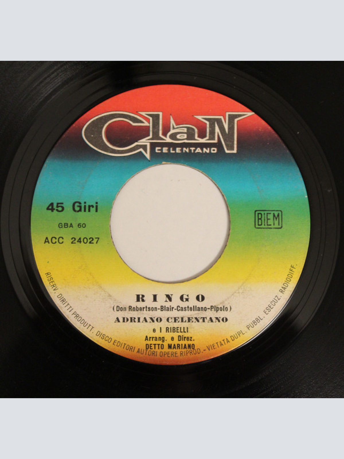 Vinyl / Adriano Celentano - La Festa