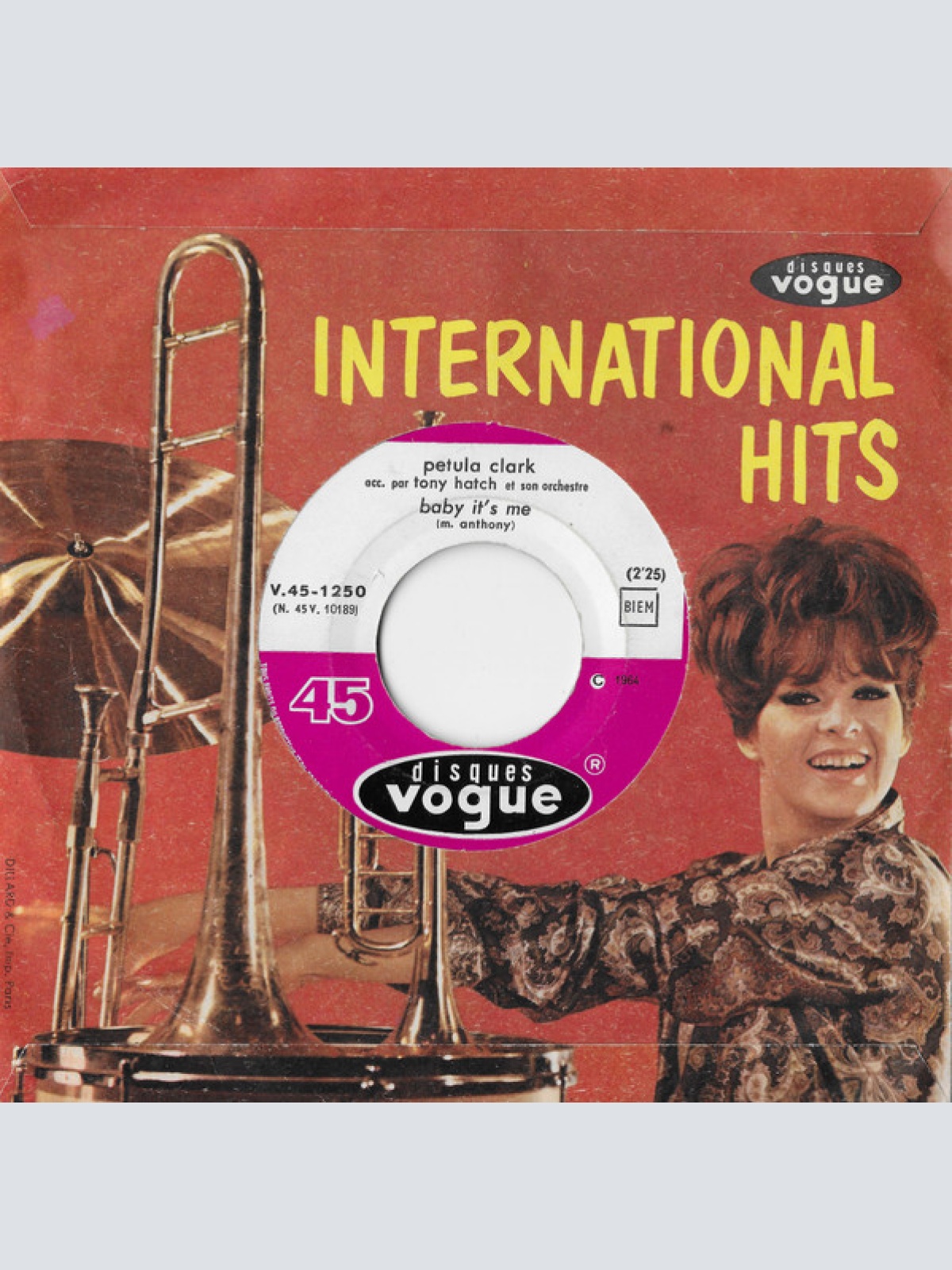 Vinyl / Petula Clark - Downtown