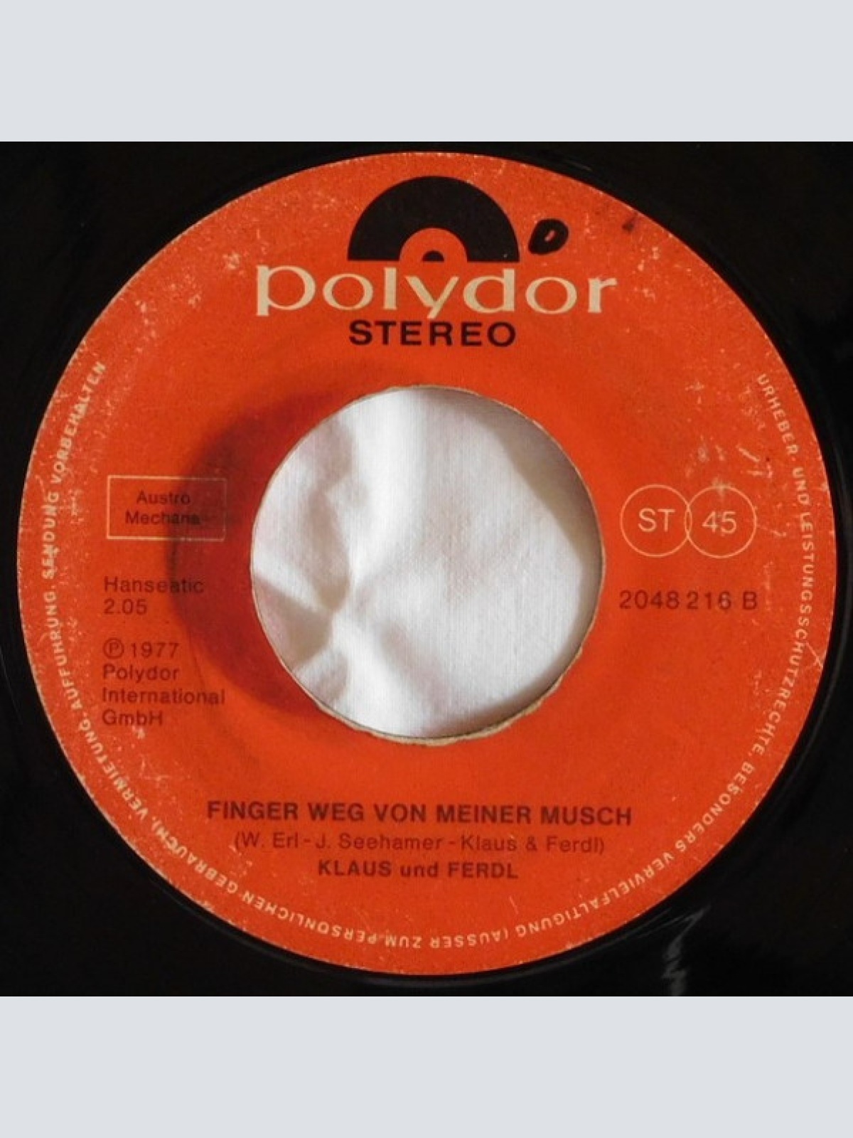 Vinyl / Klaus Und Ferdl - Aber Heidi, Mei Heidi, Bums, Bums