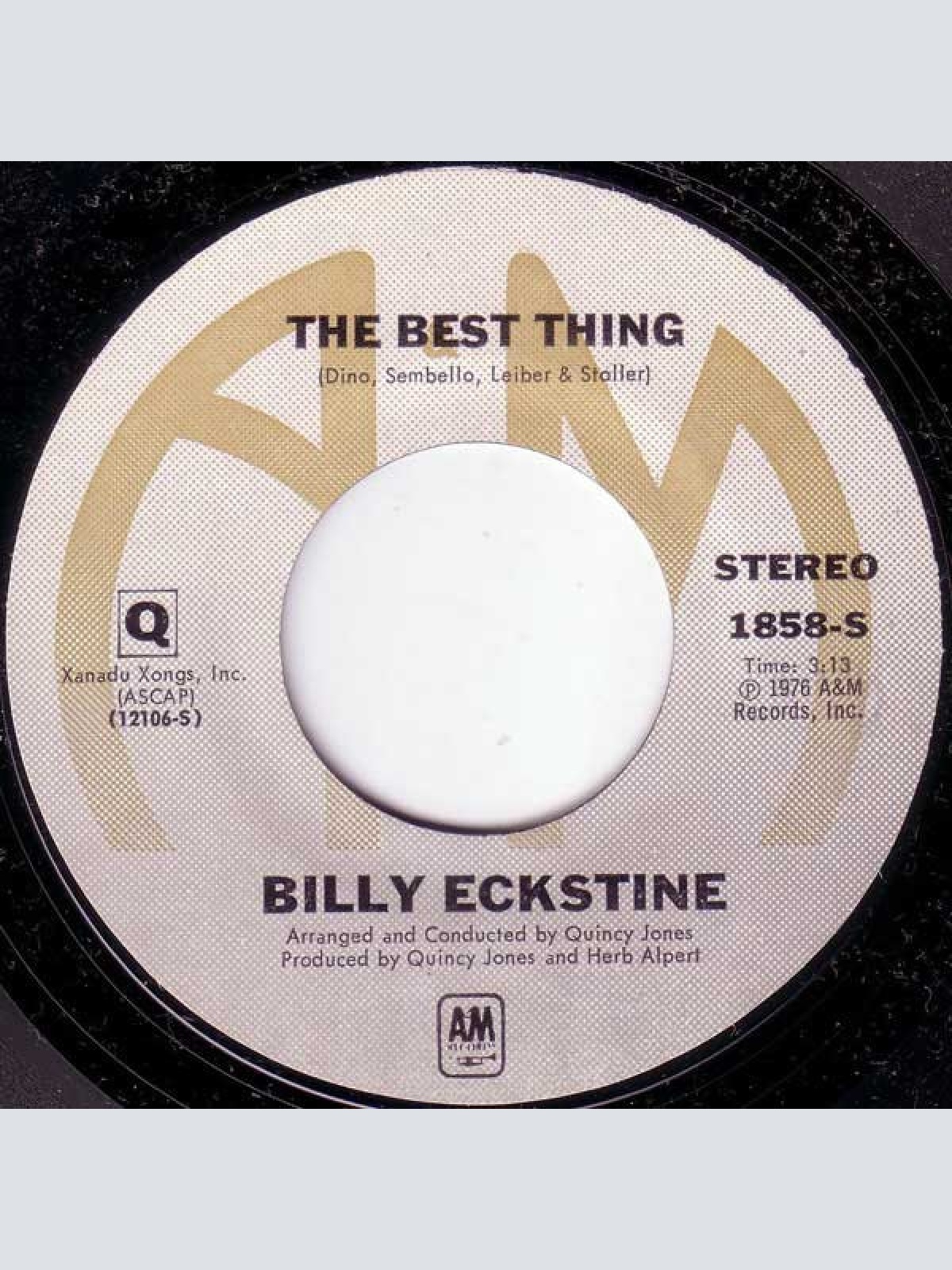 Vinyl / Billy Eckstine - The Best Thing