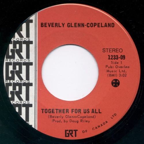 Vinyl / Beverly Glenn-Copeland - Together For Us All / Color Of Anyhow