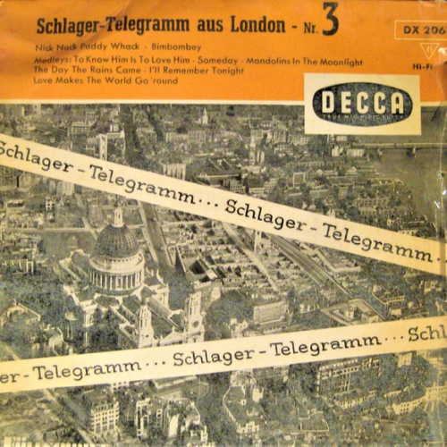 Vinyl / Various - Schlager-Telegramm Aus London - Nr. 3