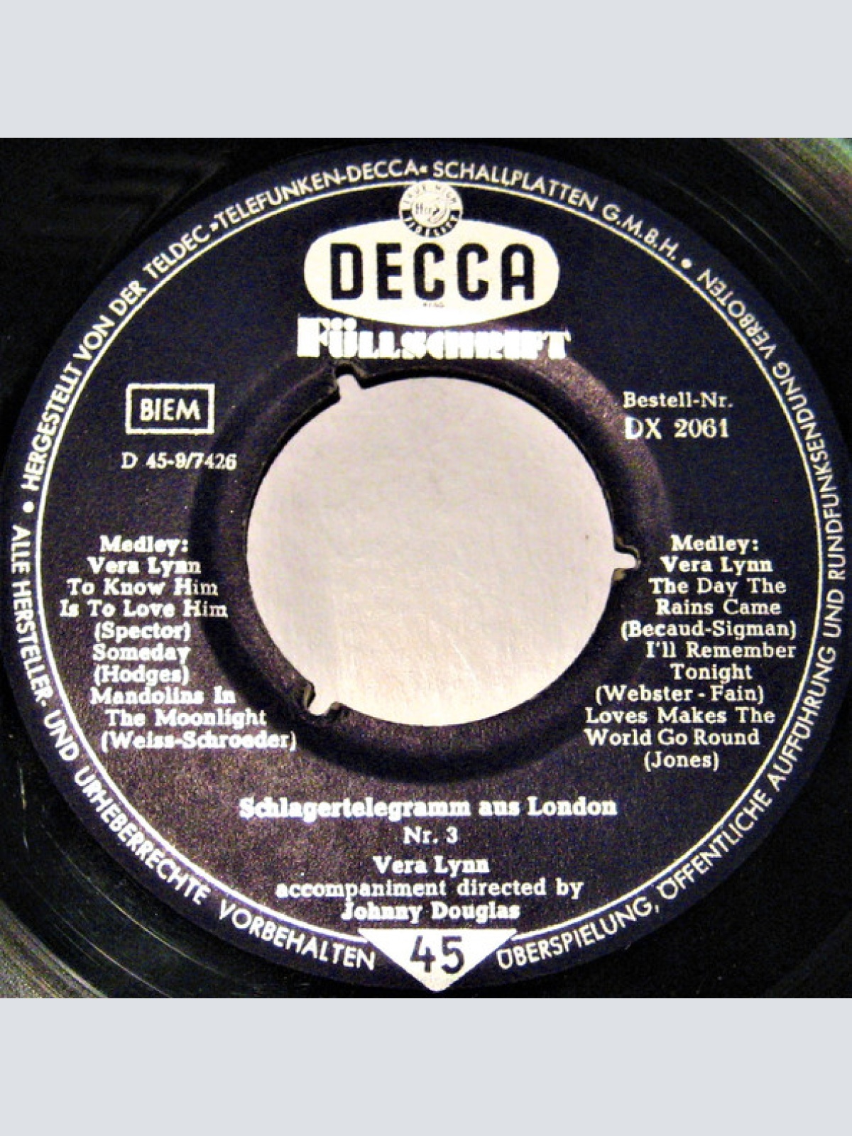 Vinyl / Various - Schlager-Telegramm Aus London - Nr. 3