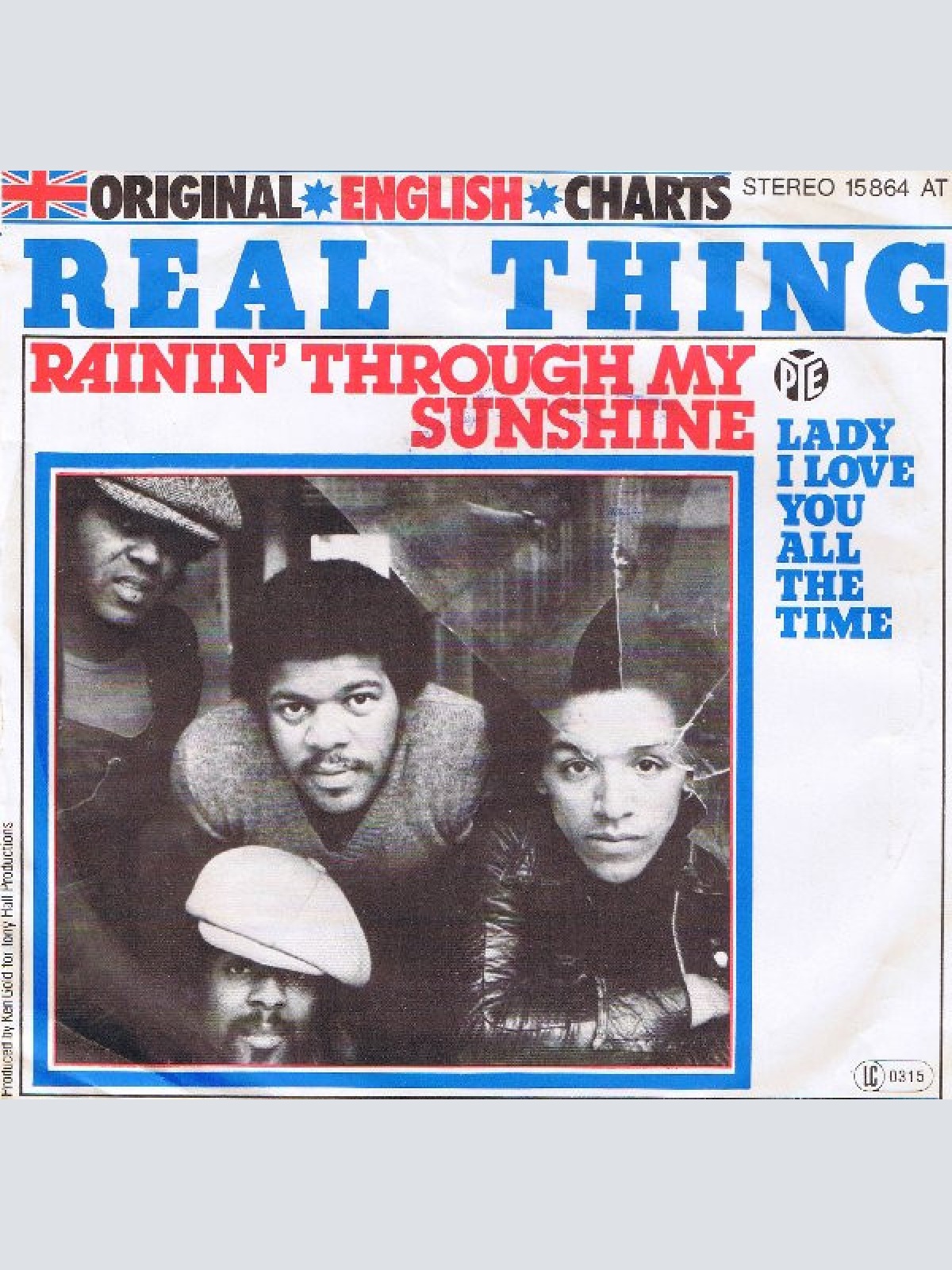 Vinyl / Real Thing* - Rainin' Through My Sunshine