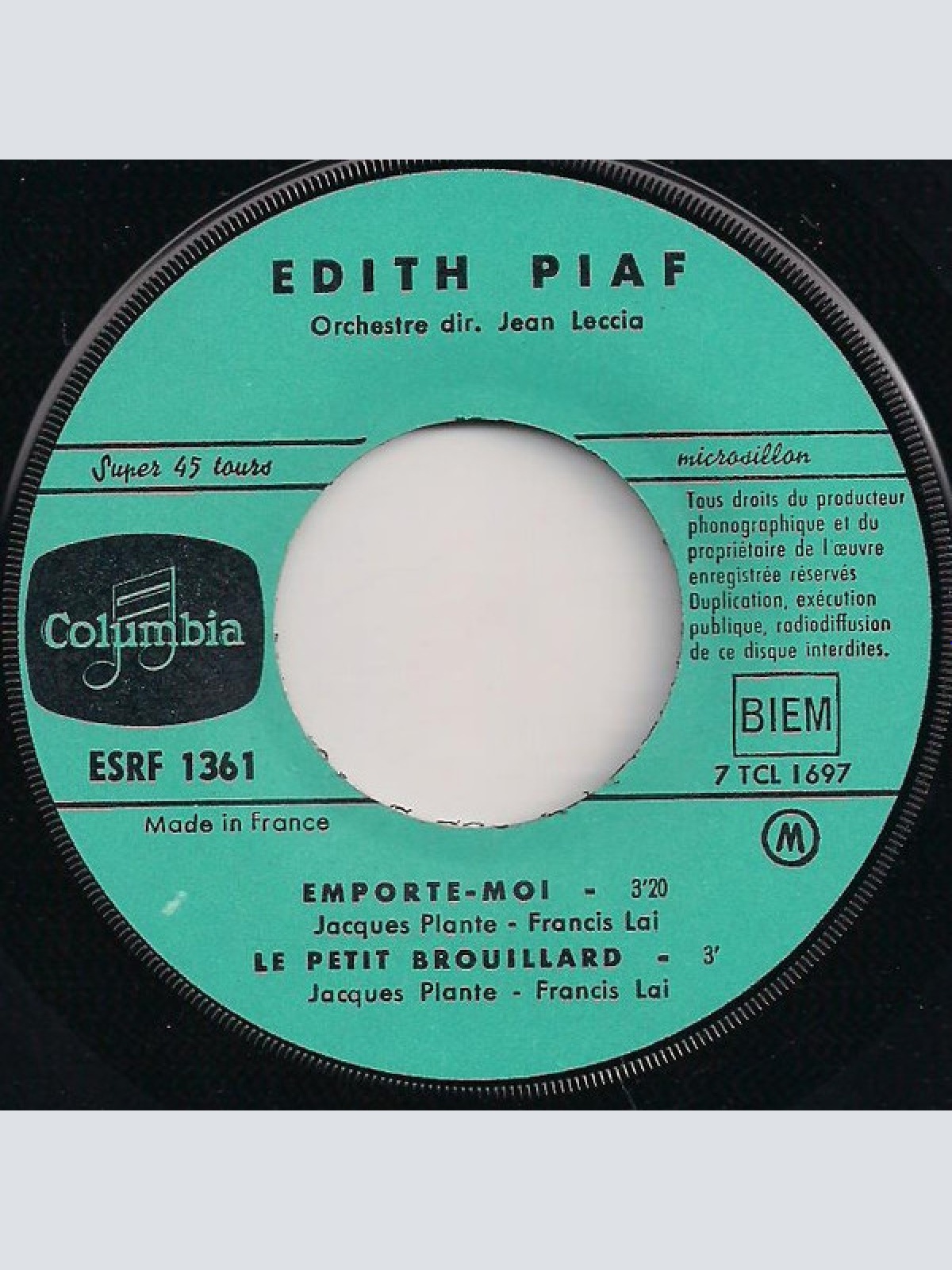 Vinyl / Edith Piaf Avec Théo Sarapo - A Quoi Ça Sert L'amour