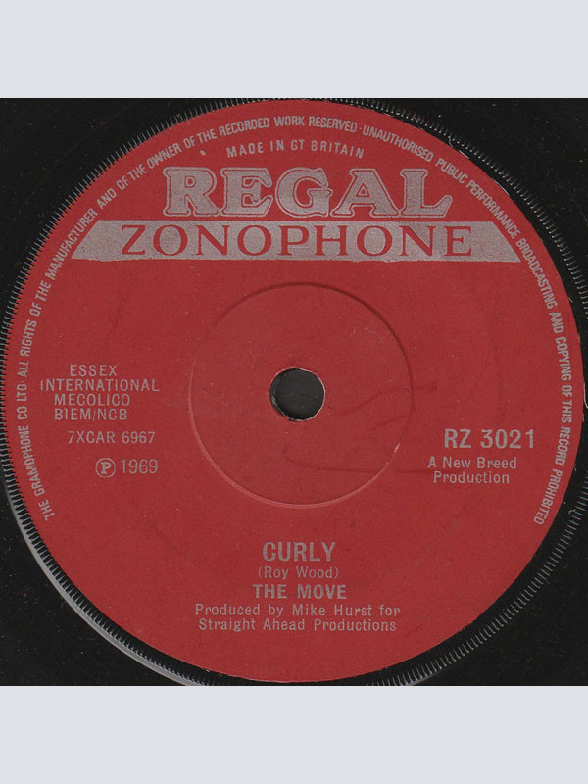 Vinyl / The Move - Curly