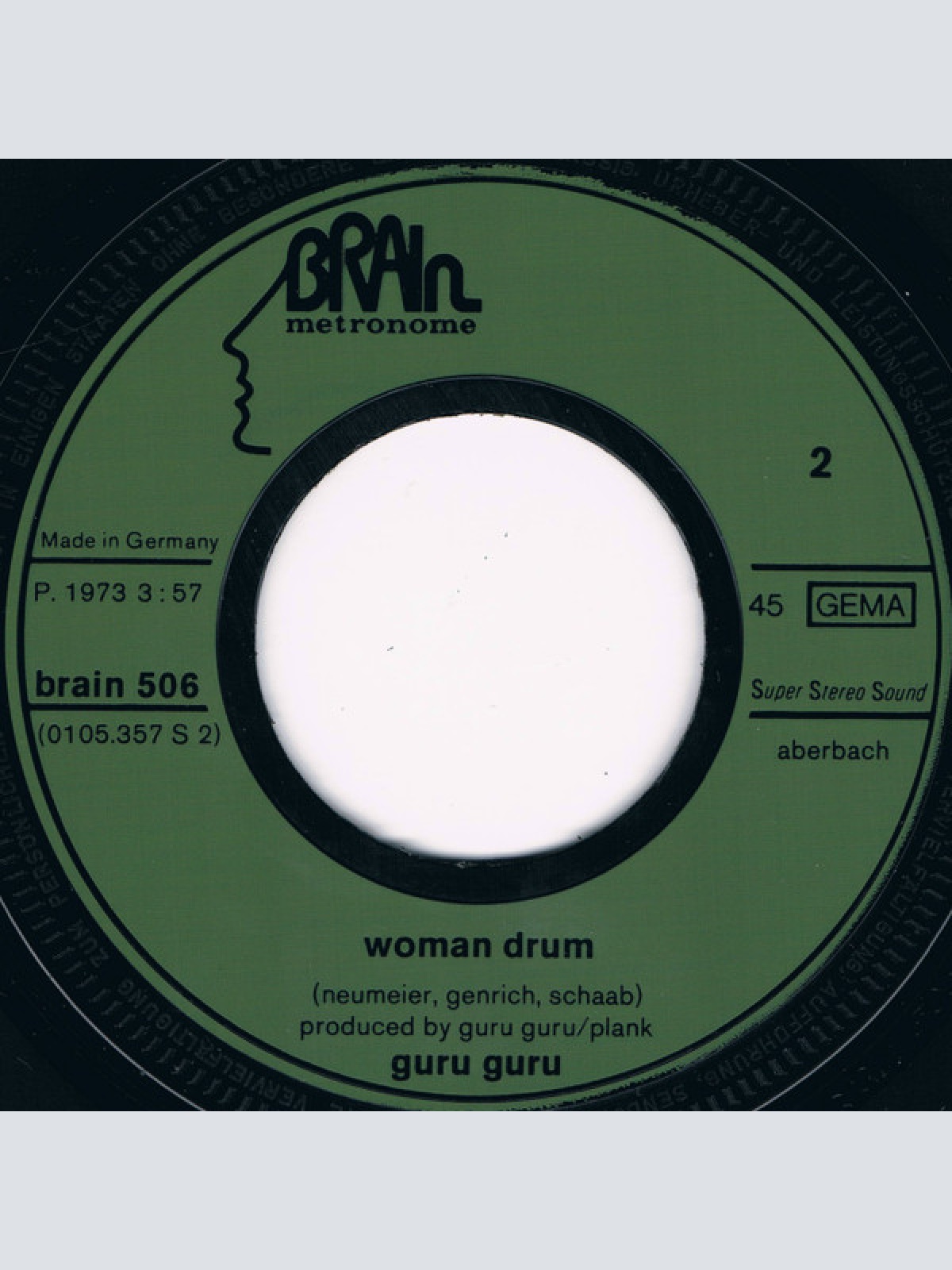 Vinyl / Guru Guru - Samantha's Rabbit