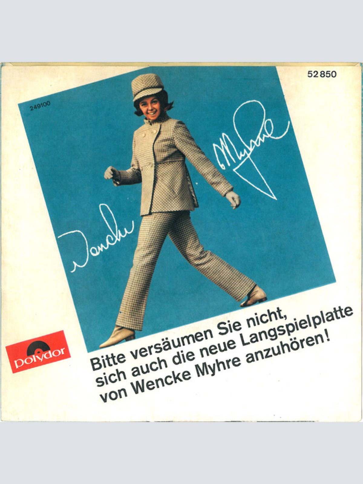 Vinyl / Wencke Myhre - Komm Allein
