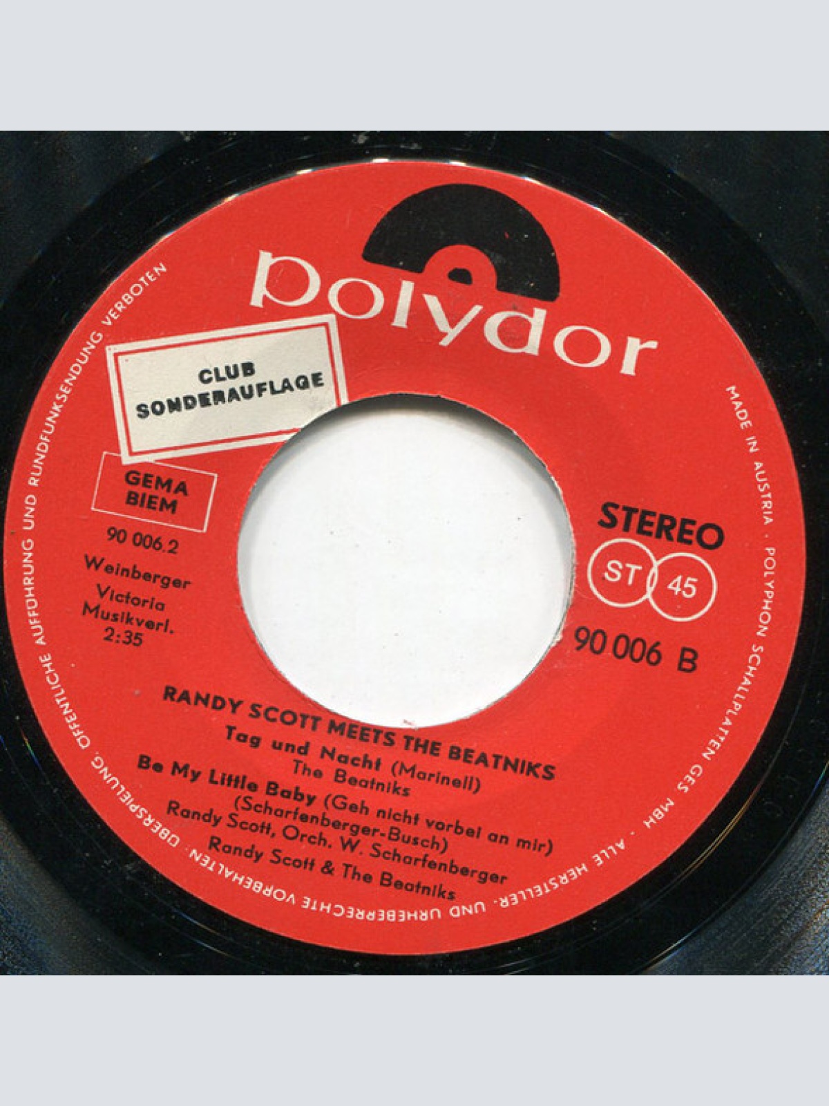 Vinyl / Randy Scott Meets The Beatniks (6) - Randy Scott Meets The Beatniks