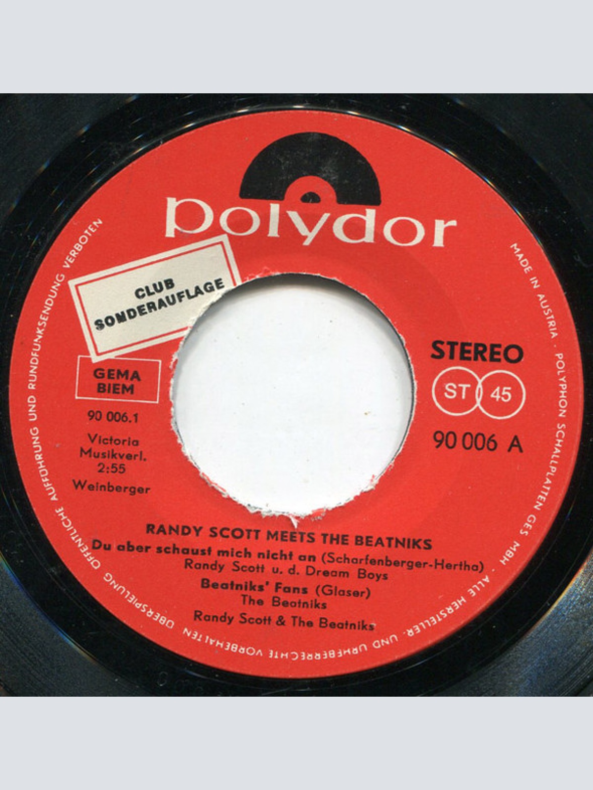 Vinyl / Randy Scott Meets The Beatniks (6) - Randy Scott Meets The Beatniks