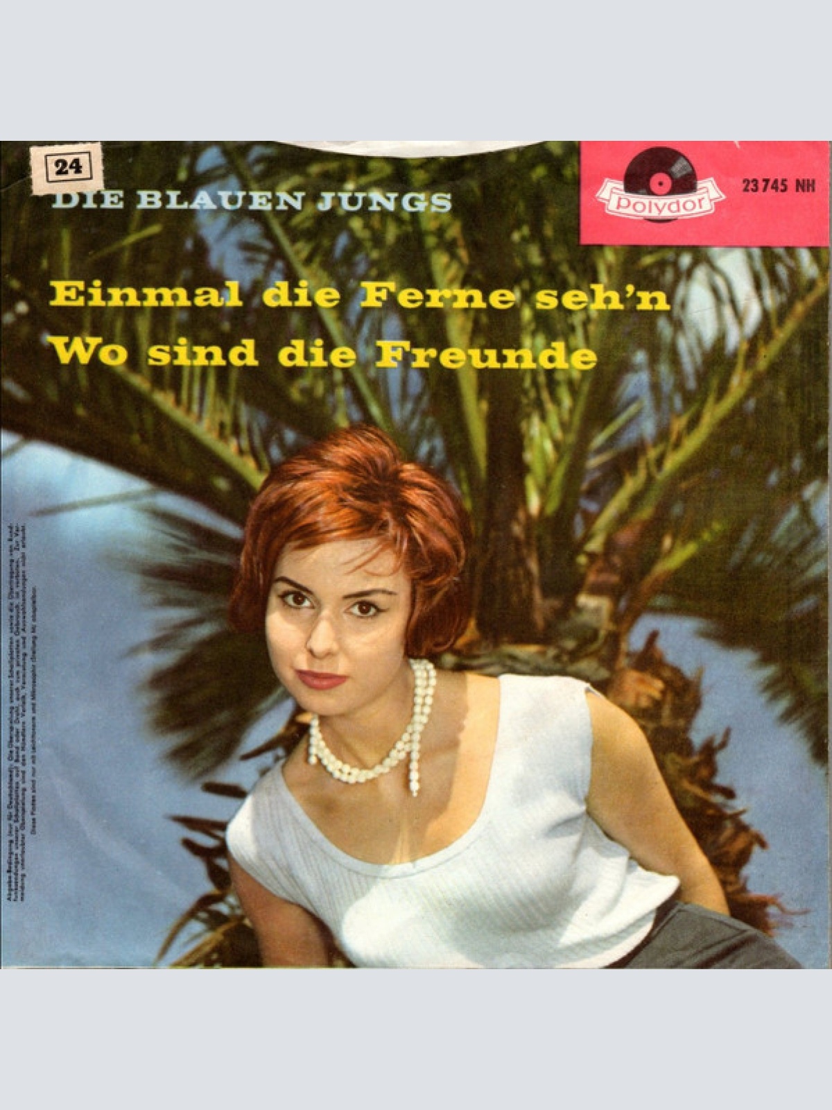 Vinyl / Die Blauen Jungs - Einmal Die Ferne Seh'n / Wo Sind Die Freunde