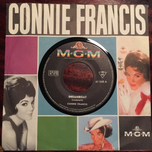 Vinyl / Connie Francis - Dreamboat / Hollywood
