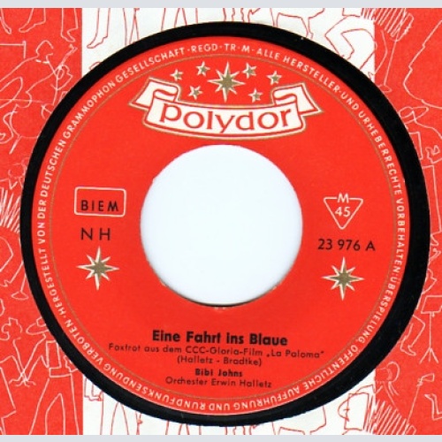 Vinyl / Bibi Johns - Eine Fahrt Ins Blaue