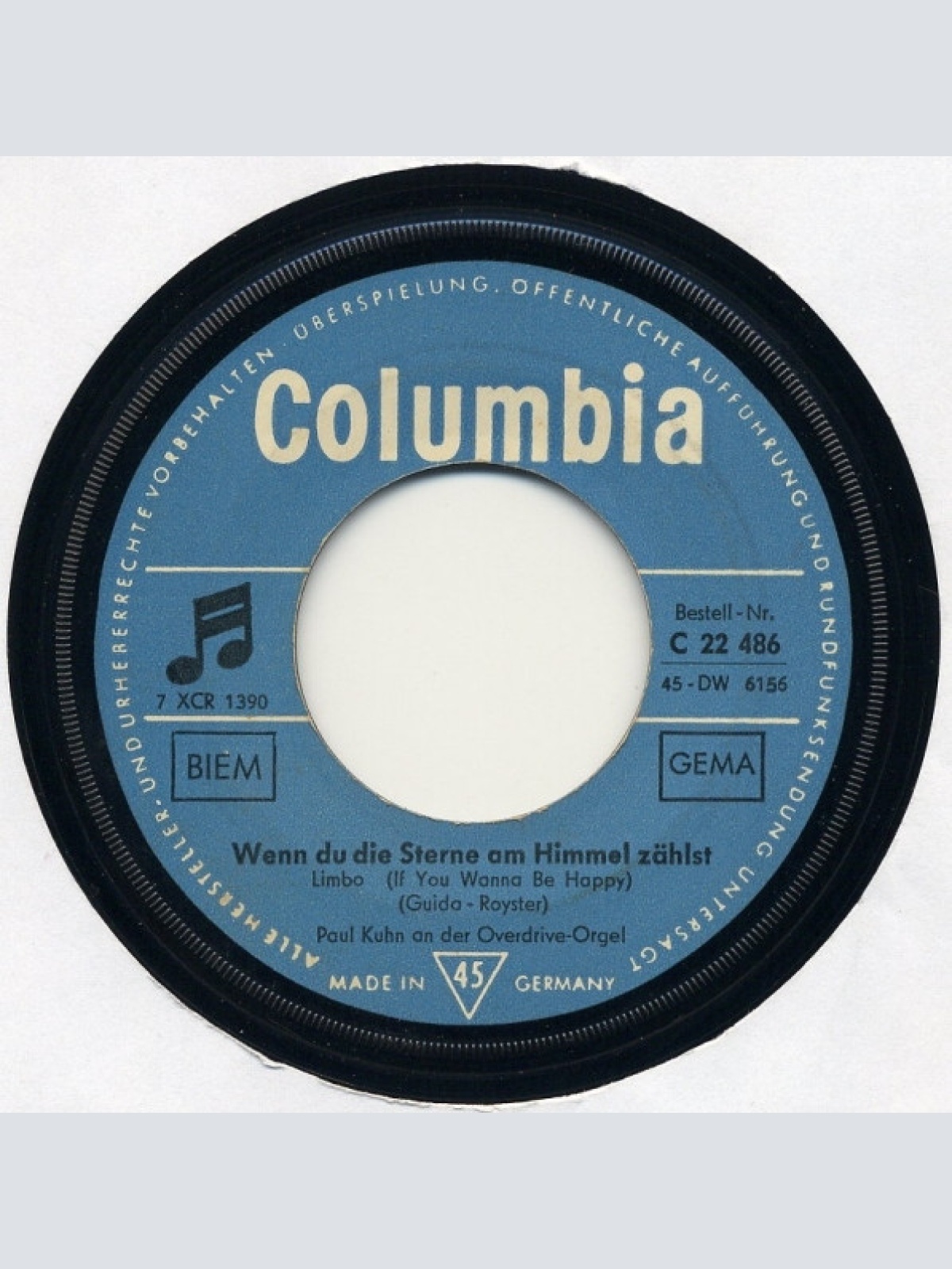 Vinyl / Paul Kuhn - Wenn Du Die Sterne Am Himmel Zählst (If You Wanna Be Happy)