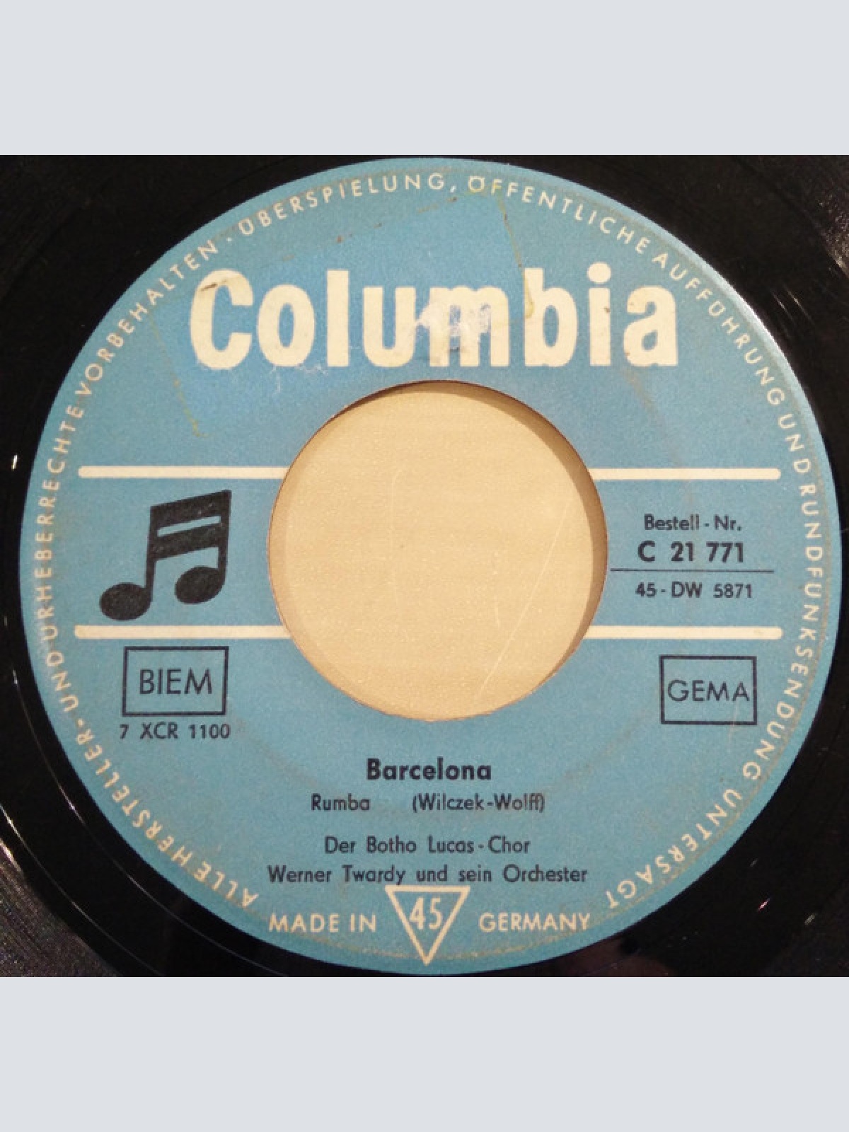 Vinyl / Der Botho Lucas-Chor* - Valencia / Barcelona