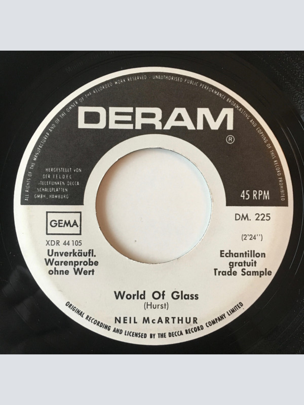 Vinyl / Neil McArthur* - She's Not There