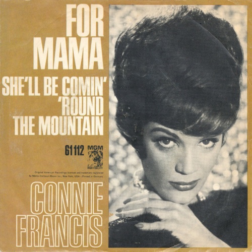 Vinyl / Connie Francis - For Mama / She'll Be Comin' 'Round The Mountain