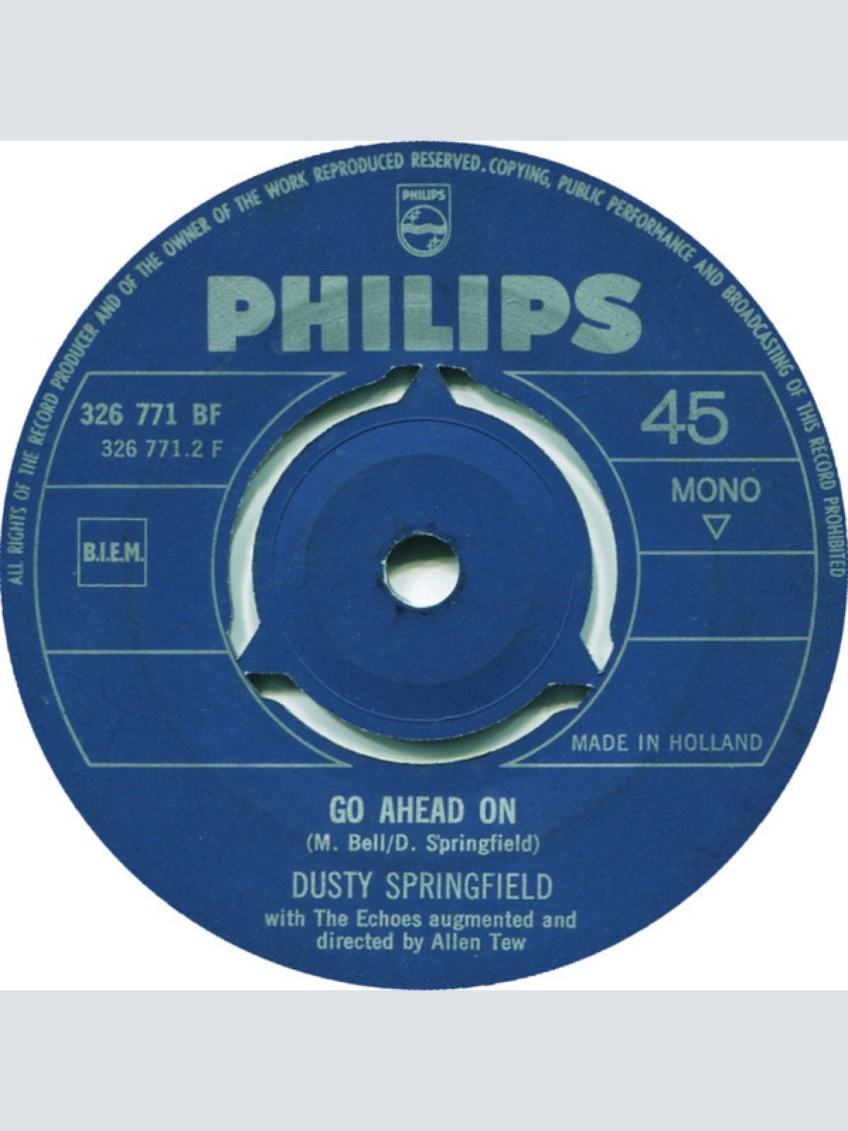 Vinyl / Dusty Springfield - All I See Is You