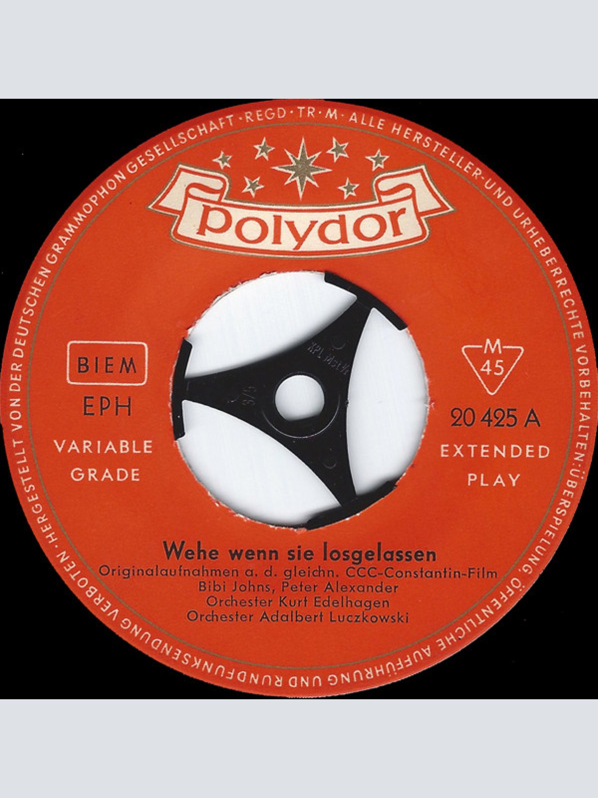 Vinyl / Bibi Johns / Peter Alexander - Wehe Wenn Sie Losgelassen