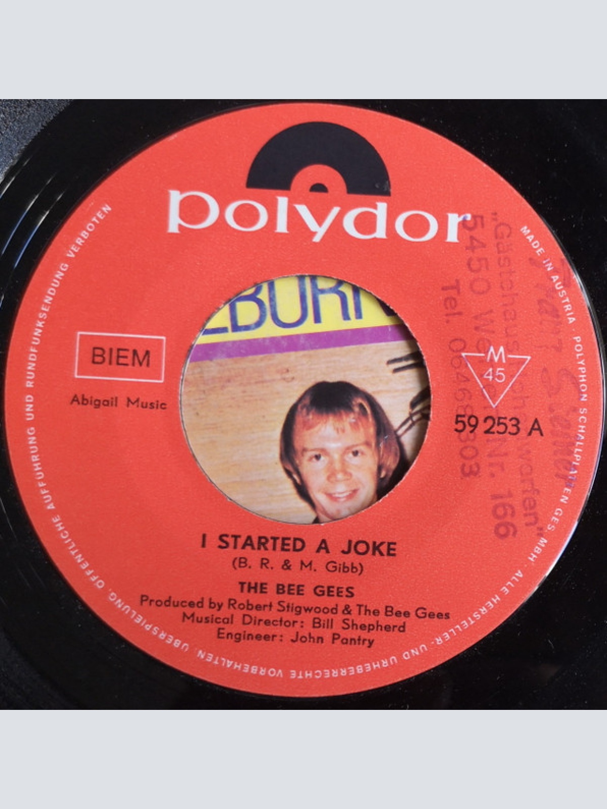 Vinyl / The Bee Gees* - I Started A Joke