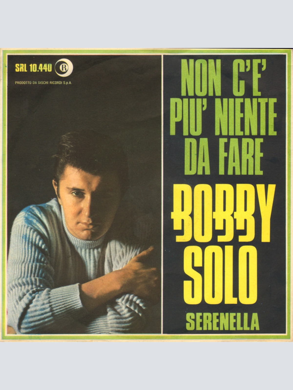 Vinyl / Bobby Solo - Non C'È Più Niente Da Fare