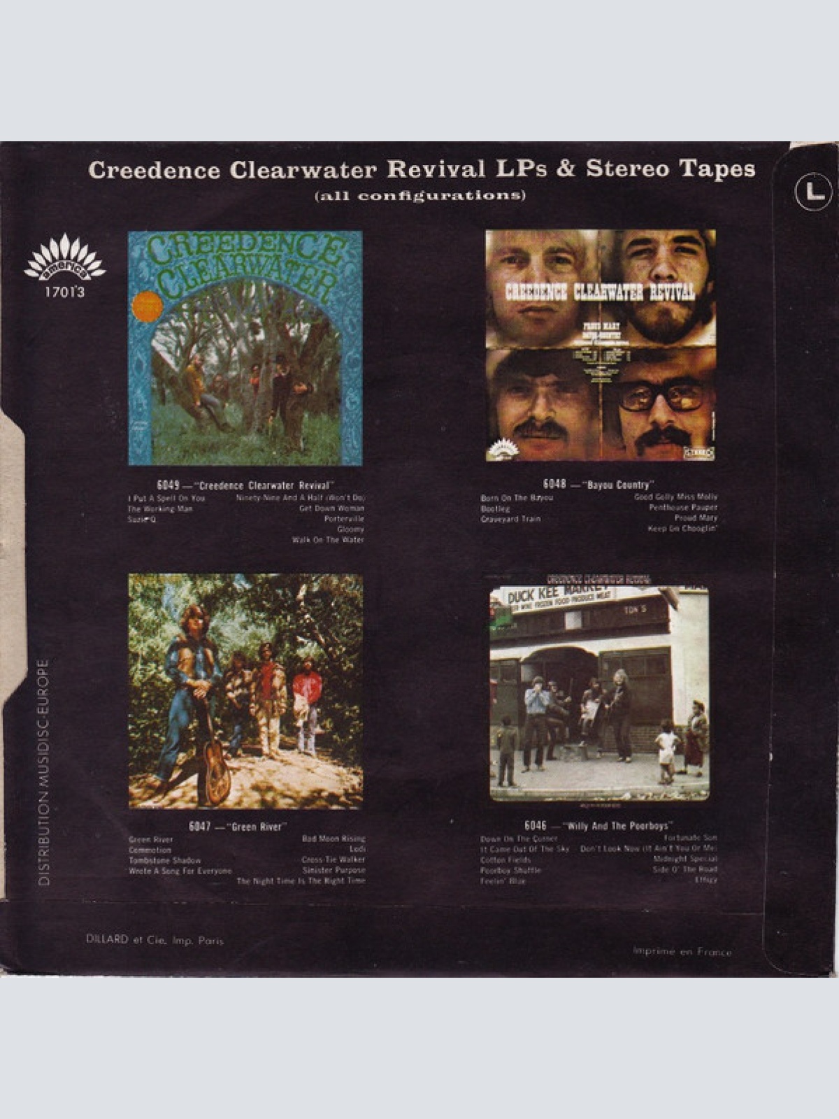 Vinyl / Creedence Clearwater Revival - Travelin' Band / Who'll Stop The Rain