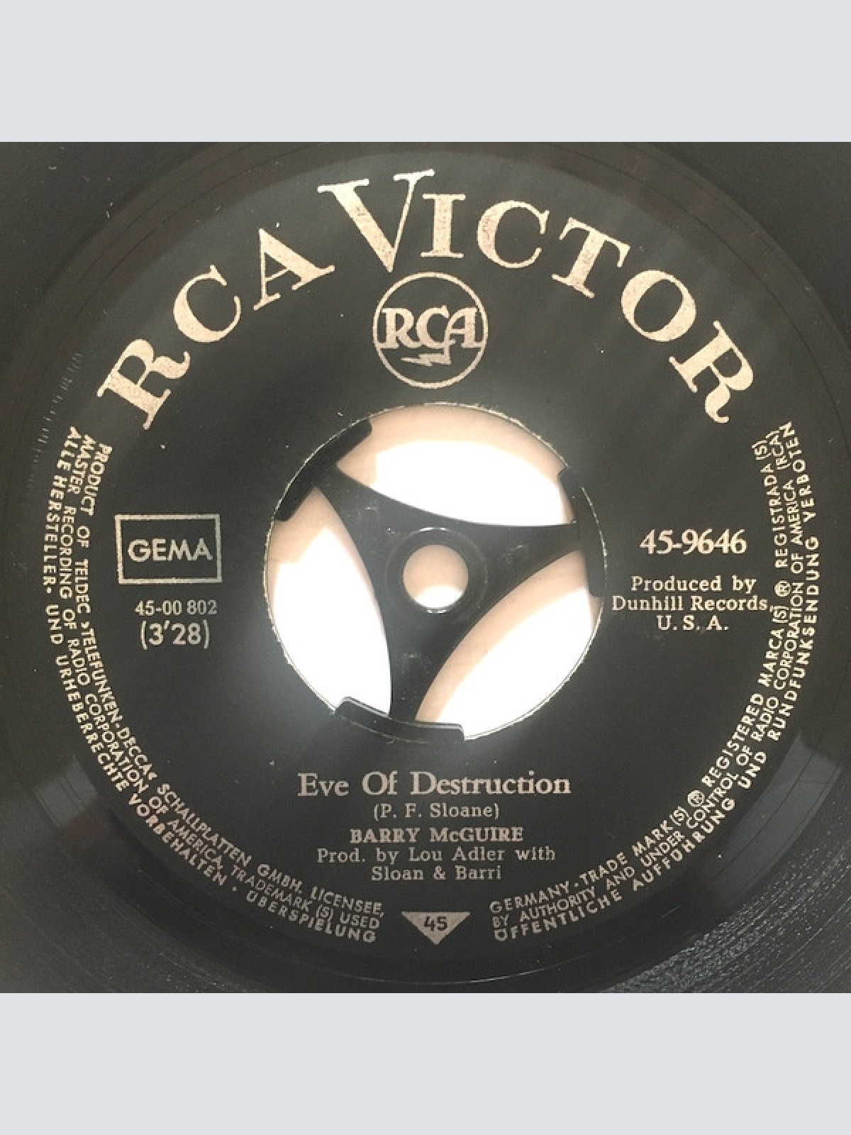 Vinyl / Barry McGuire - Eve Of Destruction