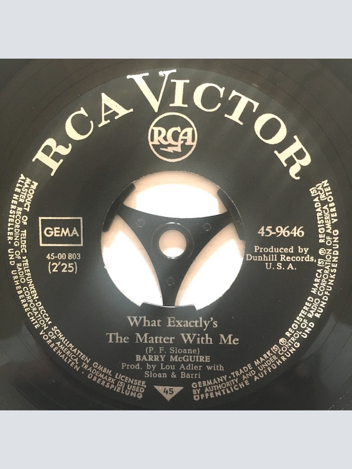 Vinyl / Barry McGuire - Eve Of Destruction