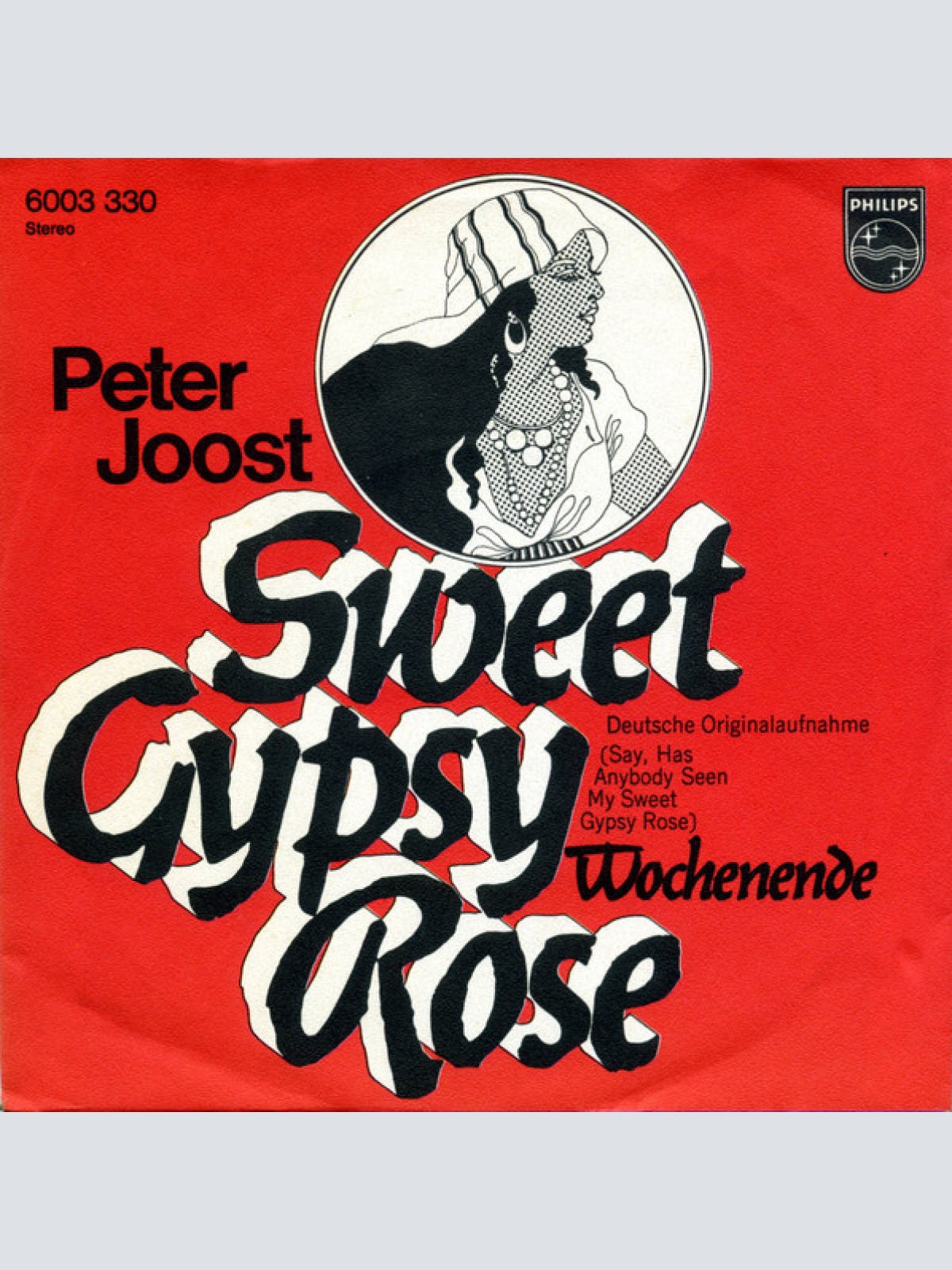 Vinyl / Peter Joost - Sweet Gypsy Rose