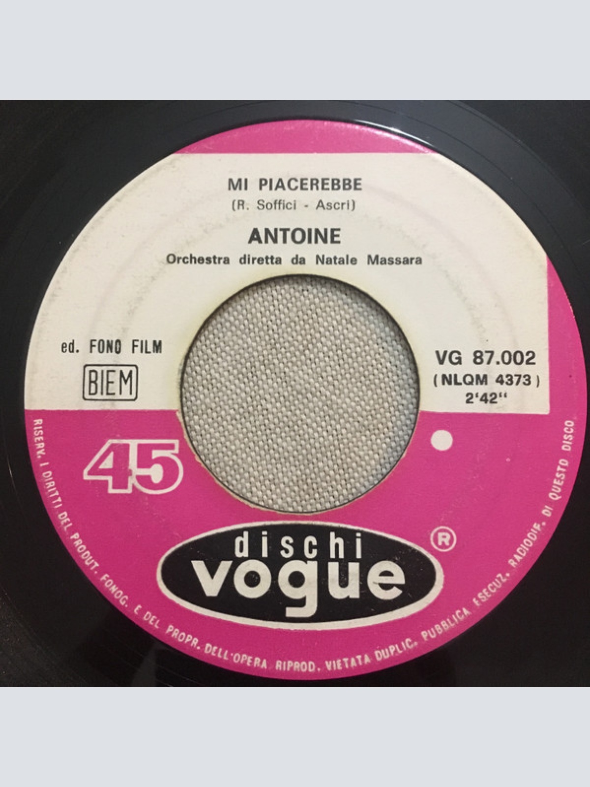 Vinyl / Antoine (2) - La Sbornia