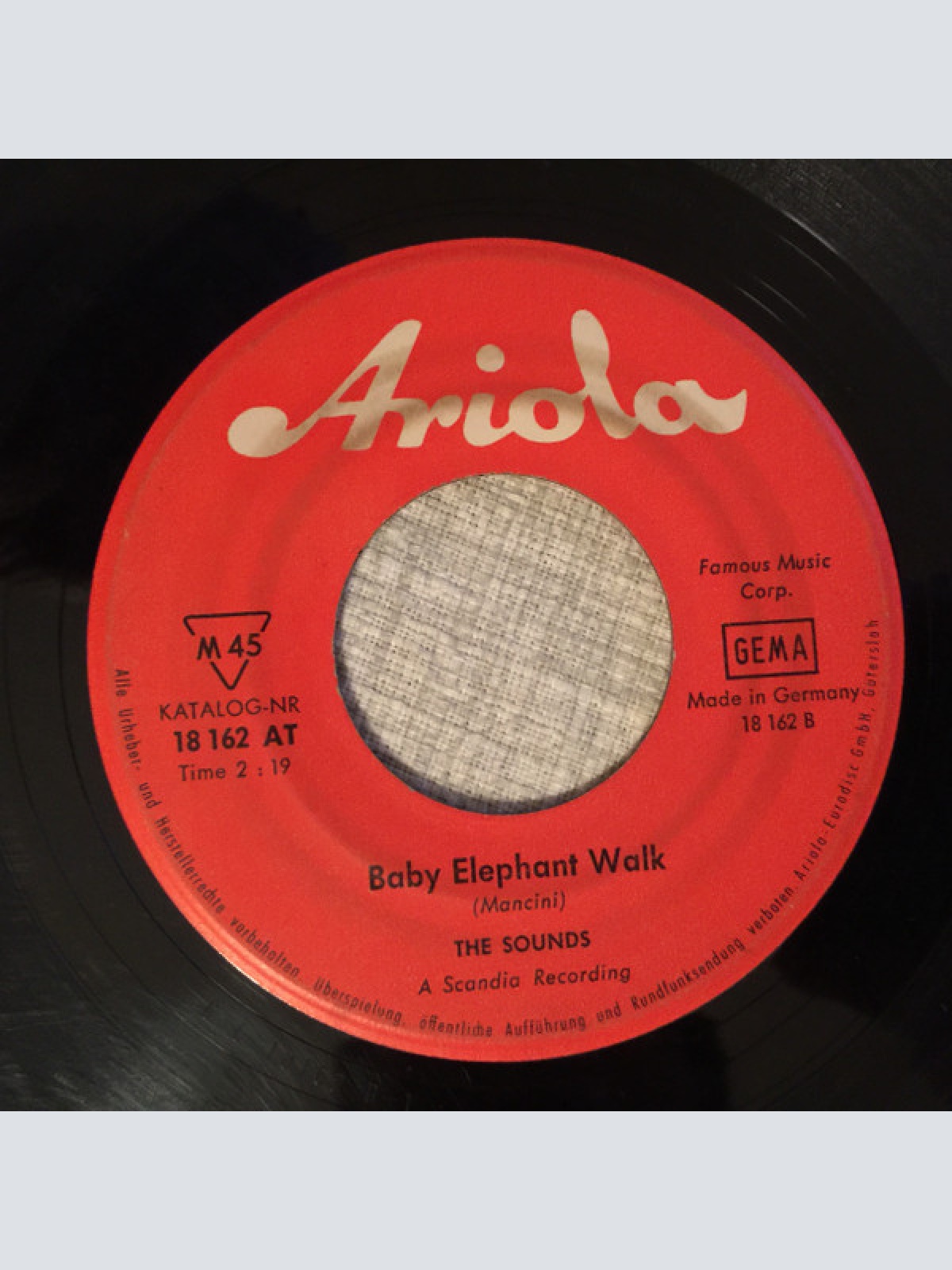 Vinyl / The Sounds (3) - Roll Over Bach / Baby Elephant Walk
