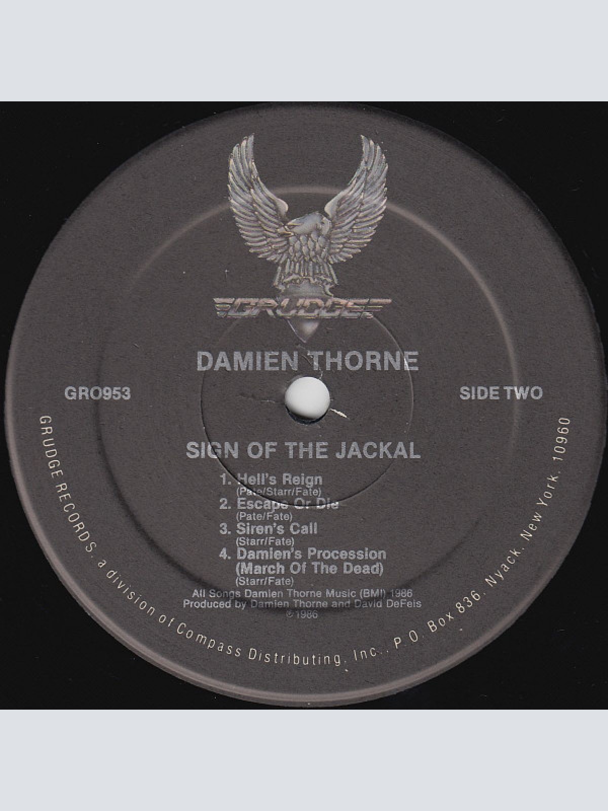 Vinyl / Damien Thorne - The Sign Of The Jackal