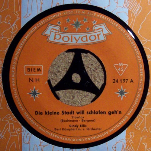 Vinyl / Cindy Ellis - Die Kleine Stadt Will Schlafen Geh'n