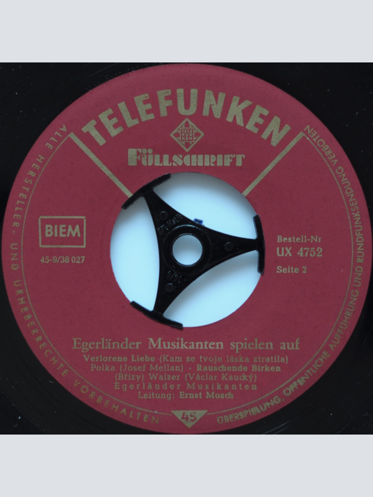 Vinyl / Original Egerländer Musikanten* - Egerländer Musikanten Spielen Auf! (Folge 1)