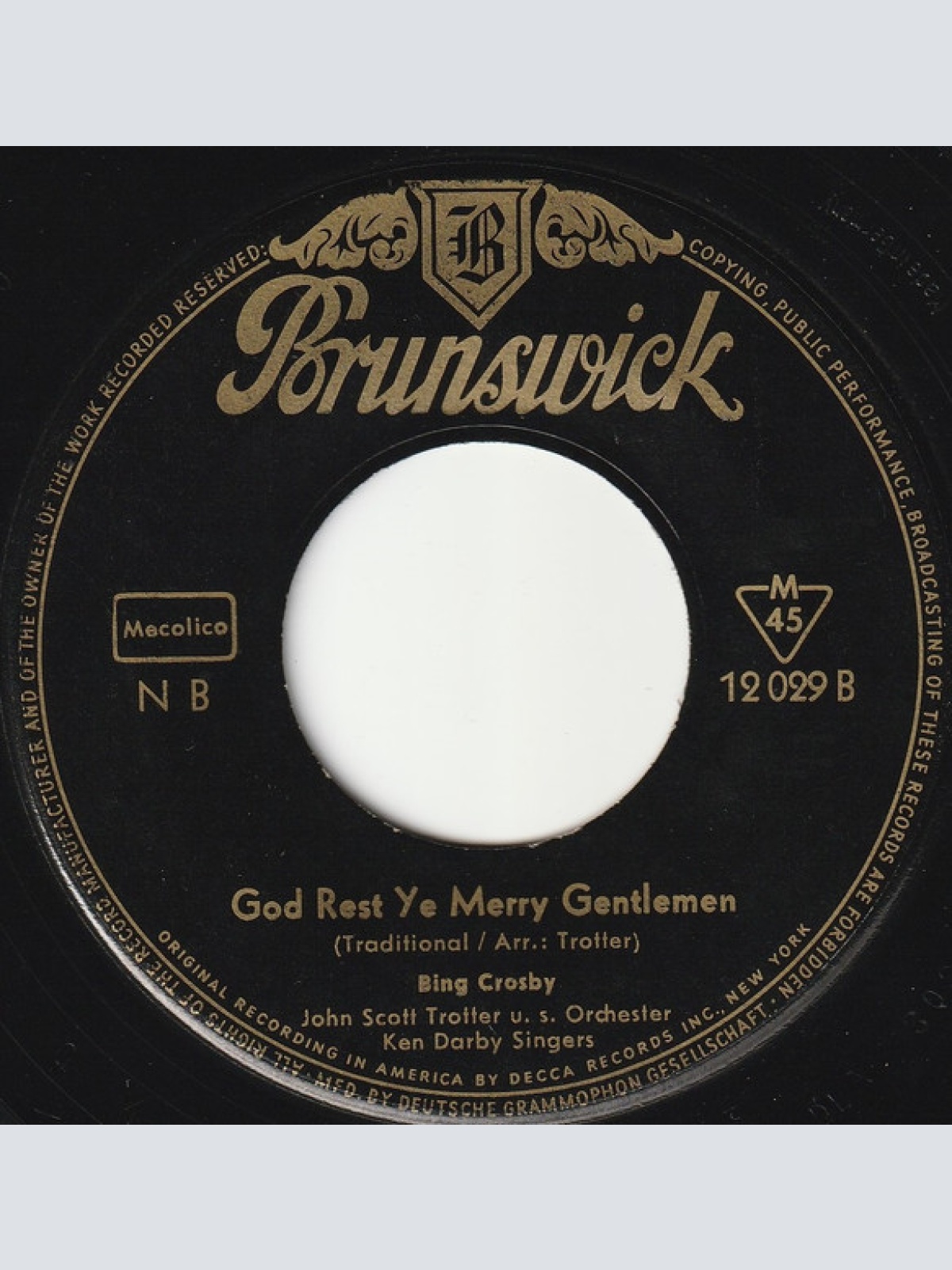 Vinyl / Bing Crosby - White Christmas