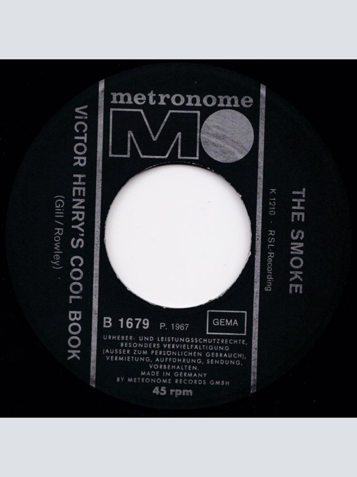 Vinyl / The Smoke - Victor Henry's Cool Book / Have Some More Tea